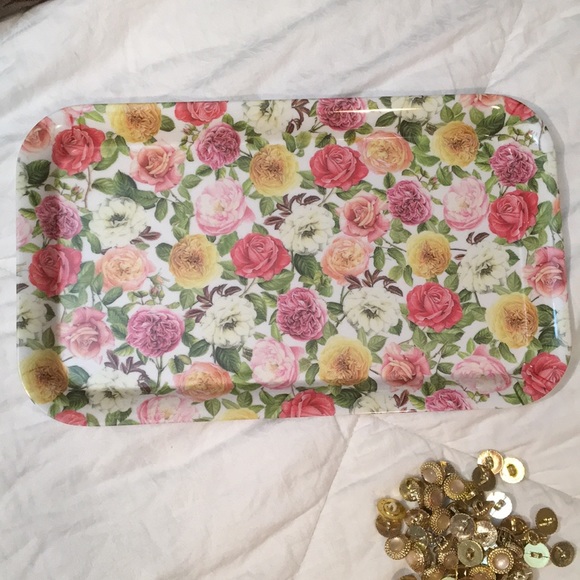 Port meirion Other - Portmeirion Rose retro floral 12.5” x 7.5” tray